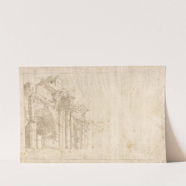 Roman Ruins (1712–93) by Francesco Guardi