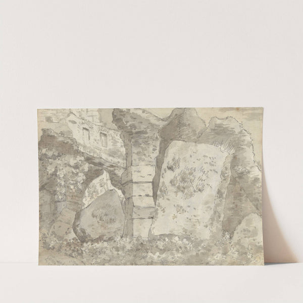 Roman Ruins (1774–75) by Joseph Wright of Derby