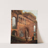 Roman ruins with laundresses (c. 1777) by Hubert Robert