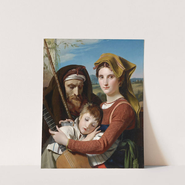 Roman Shepherd Family in the Campagna (1823) by François-Joseph Navez