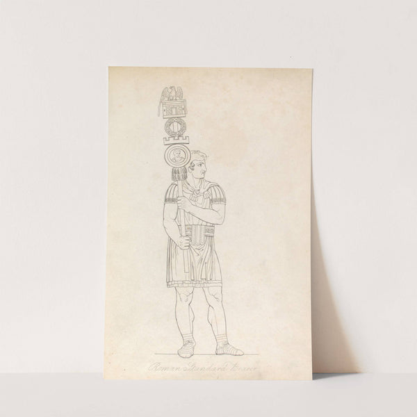 Roman standard bearer by Thomas Baxter