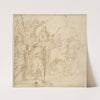 Roman Triumph by Circle of Taddeo Zuccaro