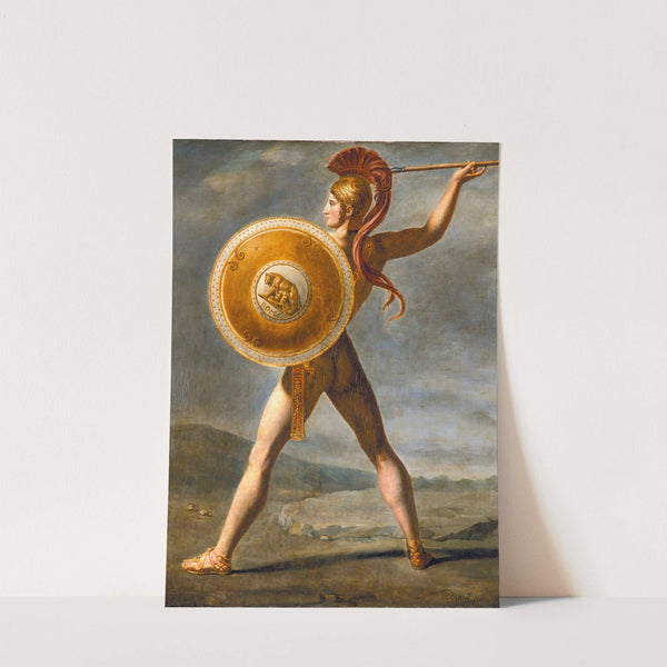 Roman Warrior (1824) by Circle Of Jacques-Louis David
