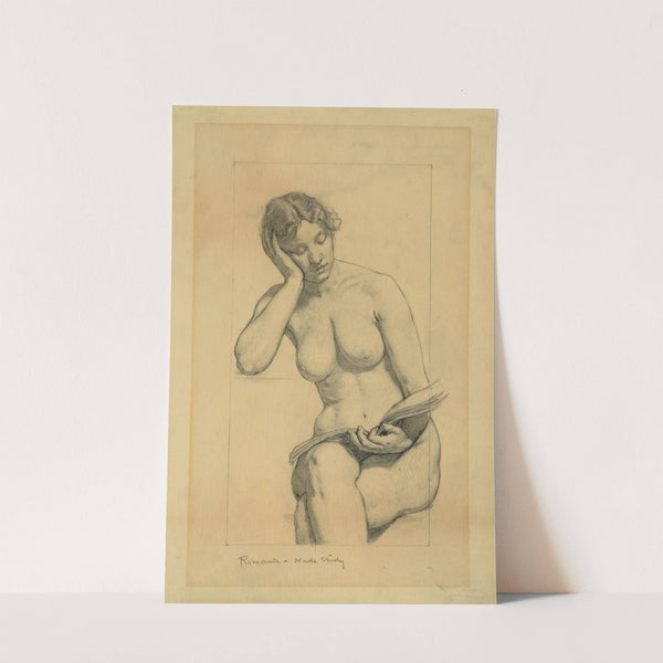 Romance – nude study (1896) by Kenyon Cox