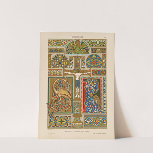 Romanisch – Manuskript-Malerei und Email (1887) by Heinrich Dolmetsch