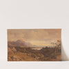 Romantic Landscape with Distant Mountains (1842) by John Varley
