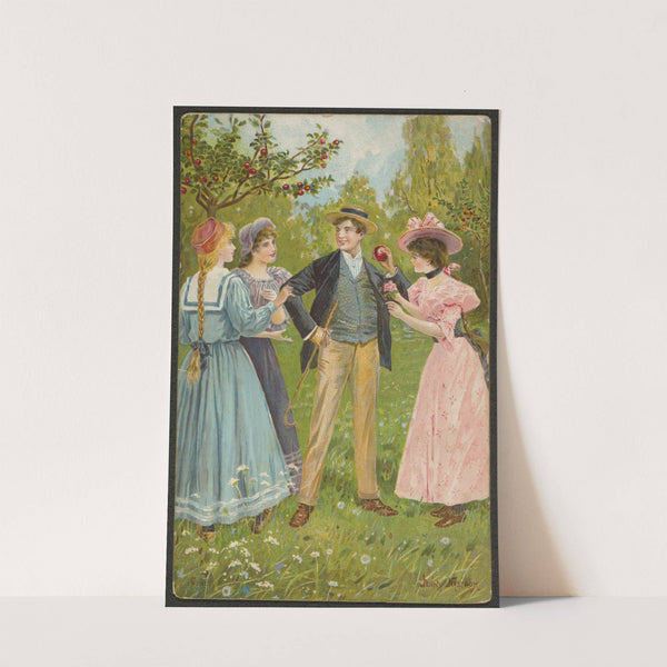 Romantic motif by Jenny Nyström