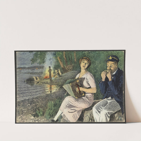 Romantic motif by Andreas Bloch