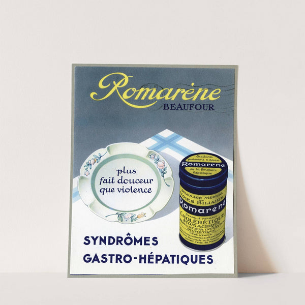 Romarène (1910-1950) by Laboratoires H. Beaufour