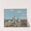 Rome, A View Of The Piazza Del Popolo by Italian School