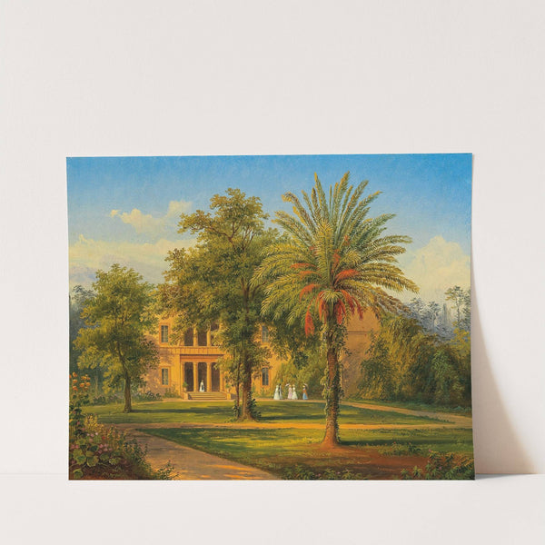 Rome, A View of Villa Torlonia by Longin Christianowitsch Fricke