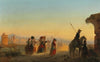 Rome, The Via Appia At Dawn
