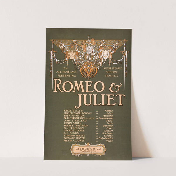 Romeo and Juliet (1903) by Strobridge & Co. Lith.