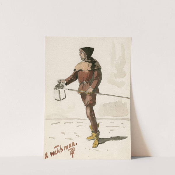 Romeo and Juliet; A watchman by Percy Anderson