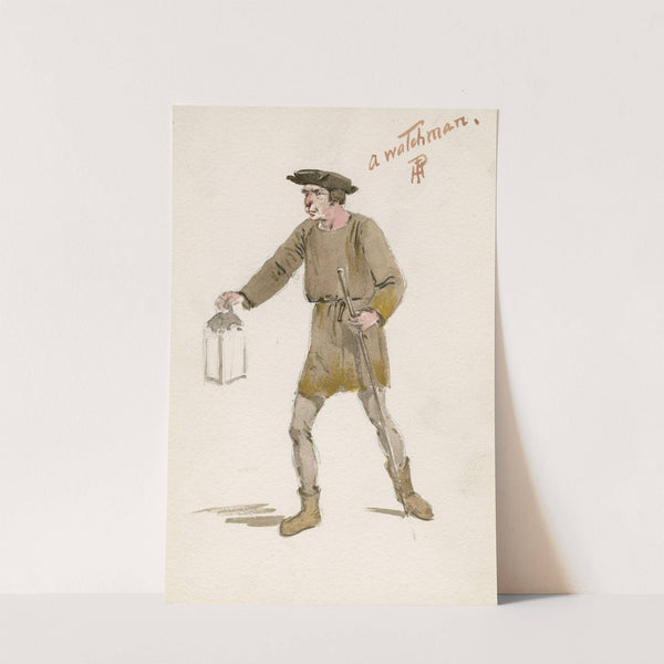 Romeo and Juliet; A watchman. by Percy Anderson