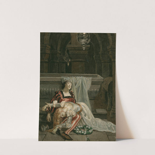 Romeo and Juliet, act 5, scene 3 (1893) by Alexandre Bida