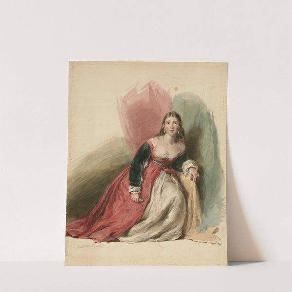 Romeo and Juliet; act V, scene 3; Juliet with the potent given her by the Friar Laurence by William Derby