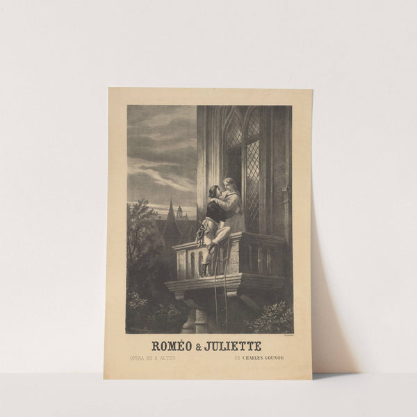 Roméo et Juliette (1867) by Prudent-Louis Leray