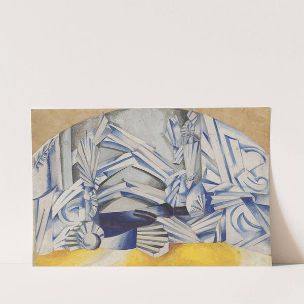 Roméo et Juliette – maquette de décor – la chambre de Juliette (1921) by Alexandra Exter