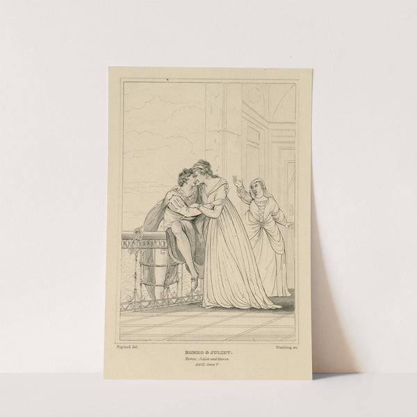 Romeo & Juliet Romeo, Juliet and Nurse, act III, scene V (19th century) by William Francis Starling
