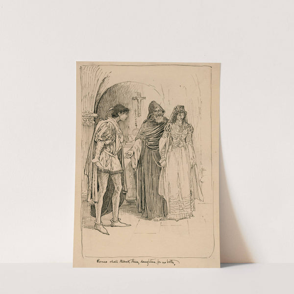 Romeo shall thank thee, daughter, for us both (1917-1918) by Louis Rhead