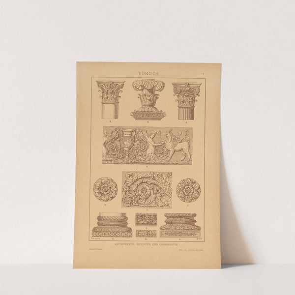 Romisch – Architektur, Skulptur und Ornamentik (1887) by Heinrich Dolmetsch