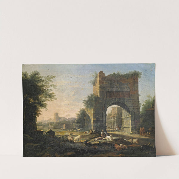 Römische Abendstimmung by Willem van Bemmel