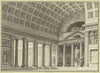 Römischer Tempel mit einer Apollostatue