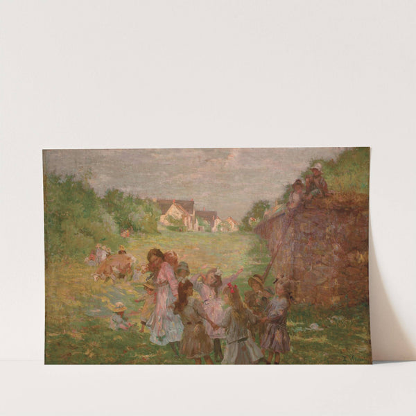 Ronda de crianças by Eliseu Visconti