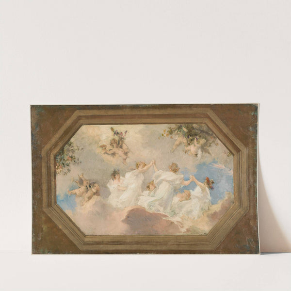 Ronde des bacchantes by Edouard Michel-Lançon