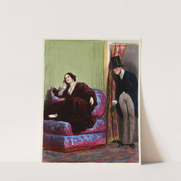 Ronde-major by Paul Gavarni