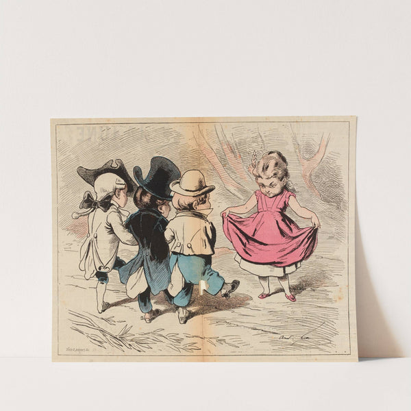 Ronde populaire (1877) by André Gill