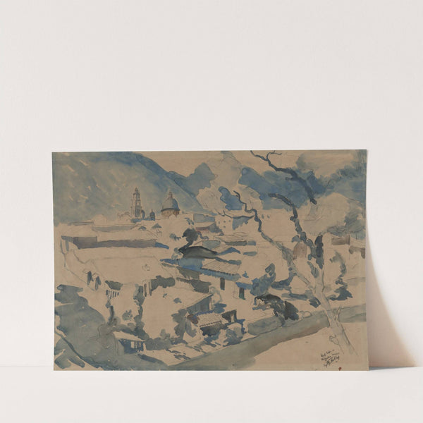Rooftops at Orizaba, Mexico (1924) by George Overbury Hart