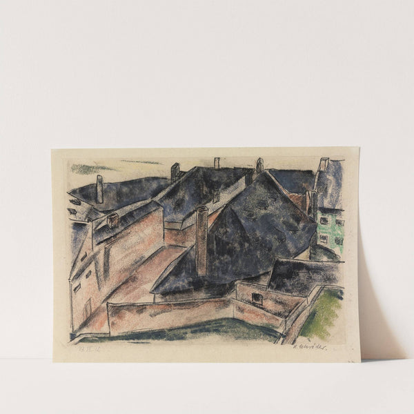 Rooftops by Heinrich Schröder