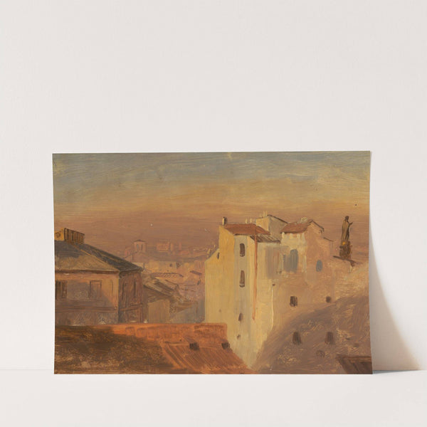 Rooftops, Rome, Italy (1868–69) by Frederic Edwin Church