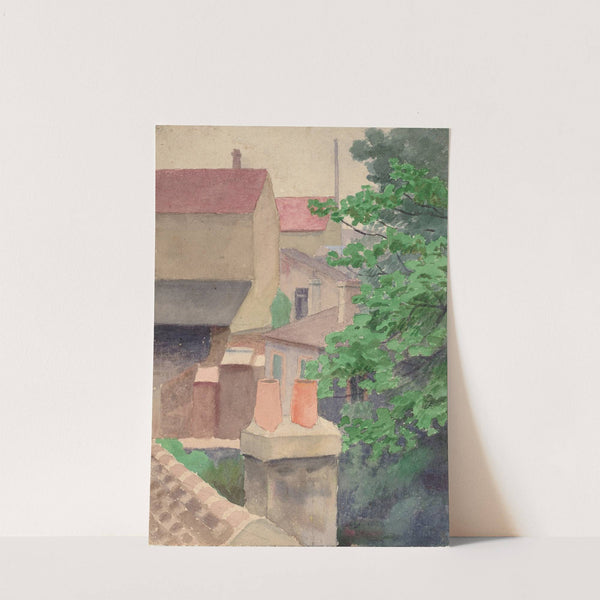 Rooftops, St. Cloud by Thomas Pollock Anshutz