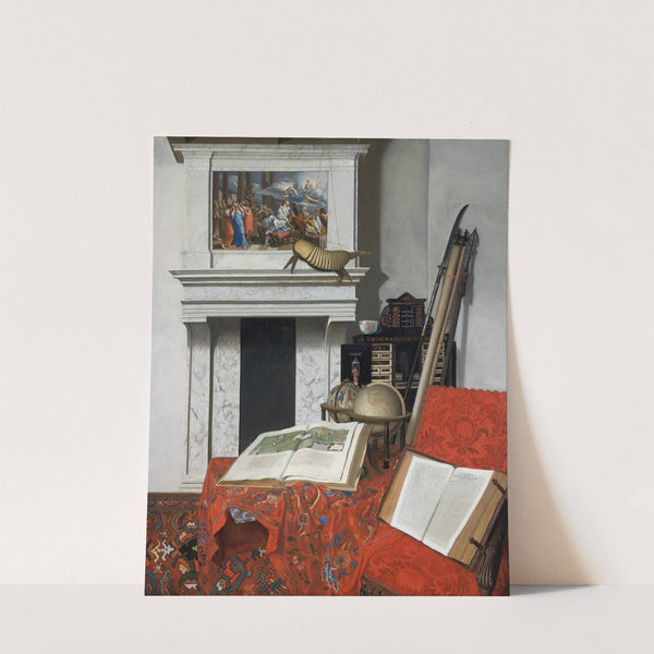 Room Corner With Curiosities by Jan van der Heyden