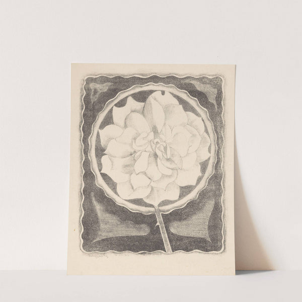 Roos (in cirkel, met golvende rand) by Samuel Jessurun de Mesquita