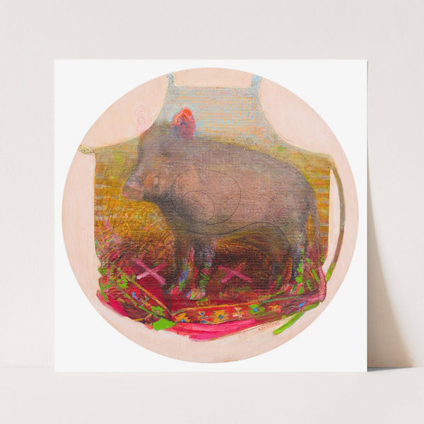 Roosa kõrvaga märklaud (2008) by Tiit Pääsuke