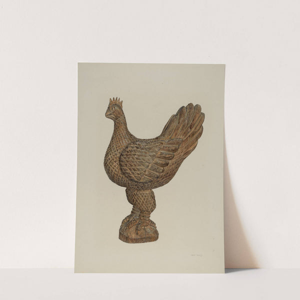 Rooster (c. 1940) by Hester Duany