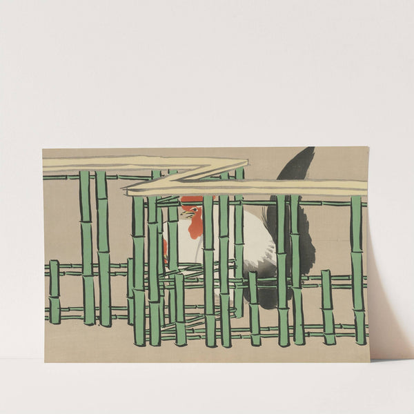 Rooster (Chabo) (1909-1910) by Kamisaka Sekka