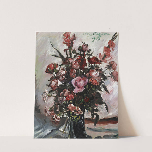 Rosa Rosen (Pink Roses) (1917) by Lovis Corinth