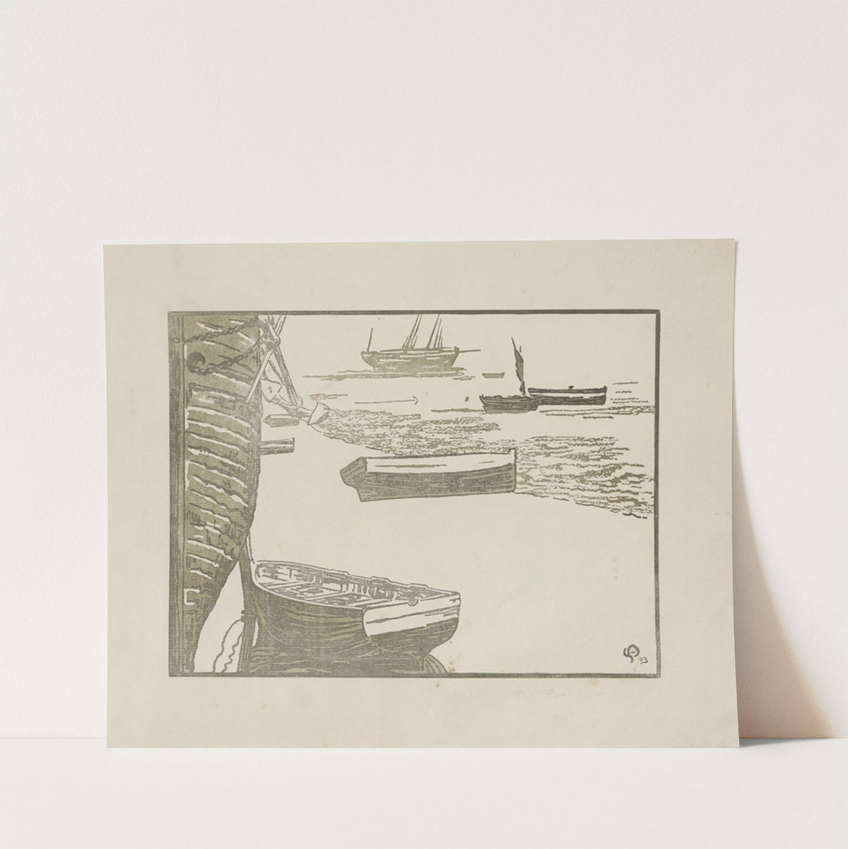 Roscoff, Brume (1903) by Amédée Joyau