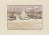 Roscoff, Gros temps, marée basse (1904)