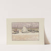 Roscoff, Gros temps, marée basse (1904) by Amédée Joyau