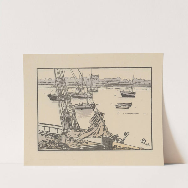 Roscoff, Matinée claire (1903) by Amédée Joyau