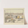 Roscoff, Séchage des voiles (1904) by Amédée Joyau