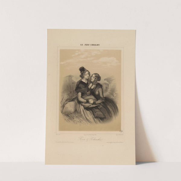Rose et Blanche (1835-1865) by Pierre-Numa Bassaget