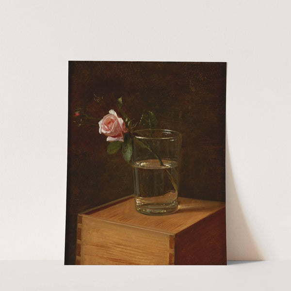 Rose im Glas by Franz Krüger