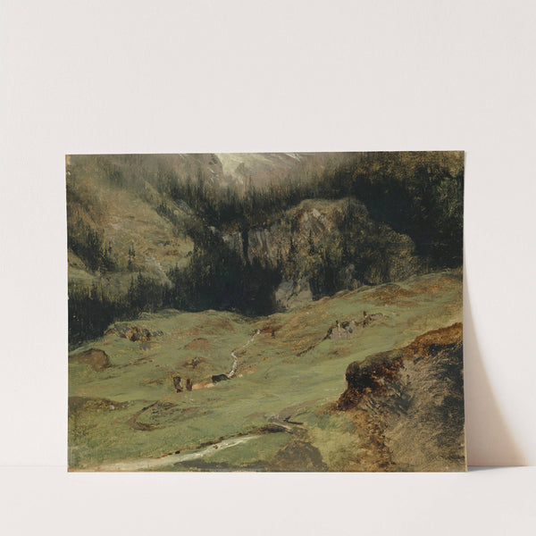 Rosenlaui Alp (1850–1855) by Alexandre Calame